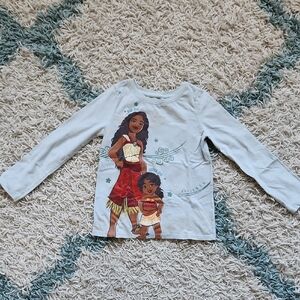 Disney Moana II Long Sleeve Sweat Shirt Sweatshirt GUC